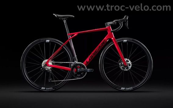 Vélo de route LAPIERRE Pulsium 6.0 DI2 Rouge – Taille L – 2026 - 2