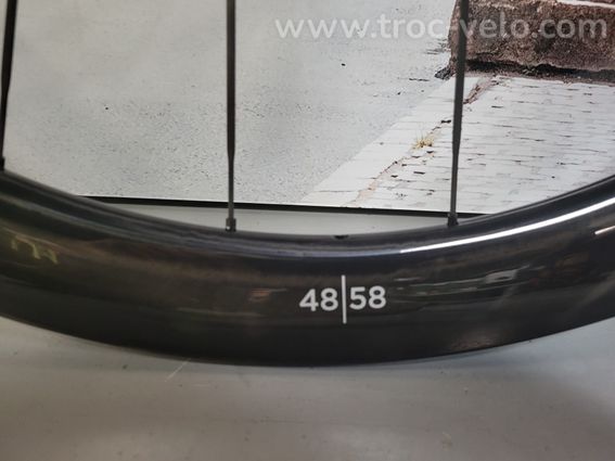NEUF ! Paire de roues carbone Black Inc 48-58mm - 4