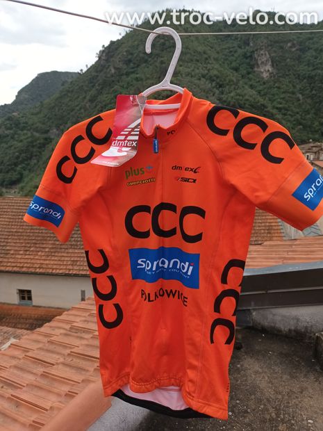 Maillot équipe pro CCC Sprandi Polkowice - 1