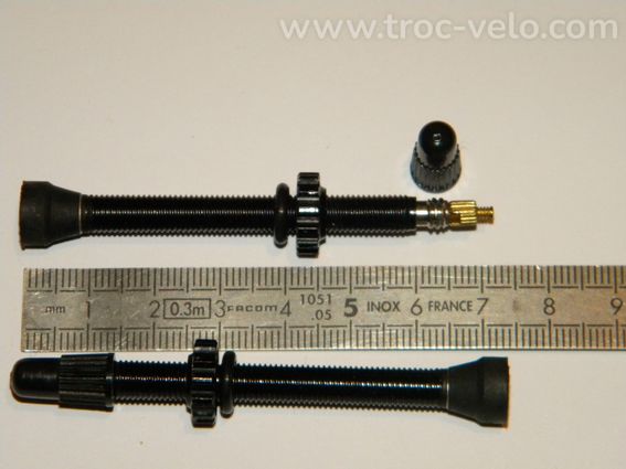 Paire valve tubless 70mm - 2