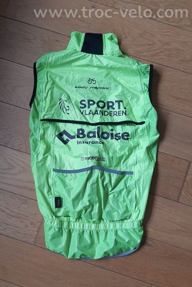 Gilet vermarc pluie Team Flanders Baloise - 2