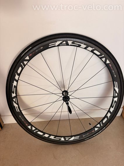 Roues carbone Easton EC90 SL à boyaux – Shimano 10V – Excellent état - 2