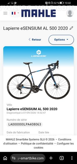 Vélo femme Lapierre e_sensium Al 500 - 5