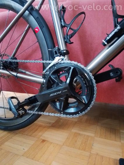 Vélo de route titane - Leon Genus (2024) en taille 56 (L) - 6