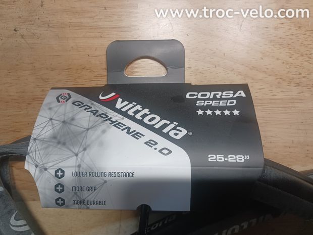 VITTORIA "BOYAU" 25MM CORSA SPEED GRAPHENE 2.0 - 2