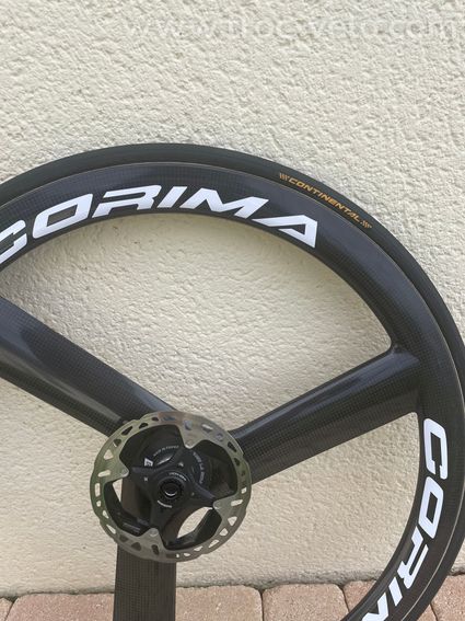 Roue Corima 3 bâtons  - 2