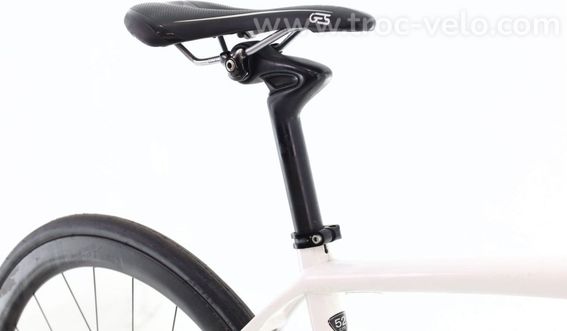 Produit Reconditionne Specialized Roubaix Di2 11v Blanc Velo De Route Tres Bon Etat - 8