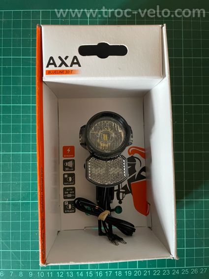 Eclairage avant AXA BLUELINE 30-T - 3