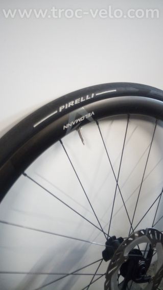 Paire de roues carbone Velomann Palladium 33 - 5