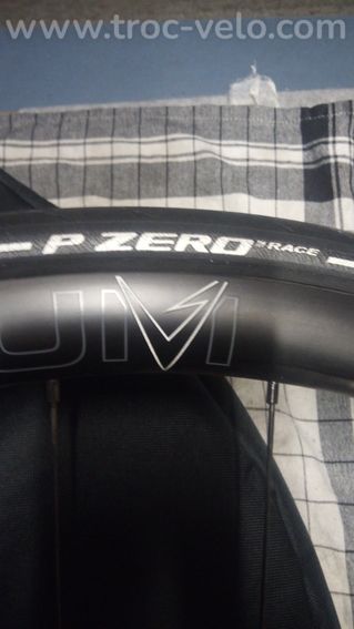 Paire de roues carbone Velomann Palladium 33 - 11