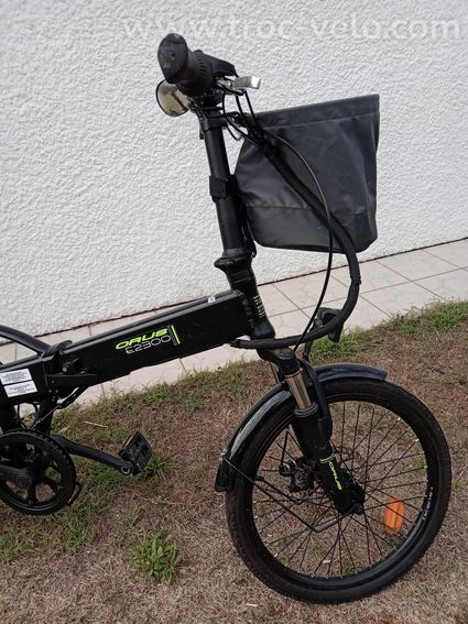 Vend vélo électrique pliant marque 0rus - 4