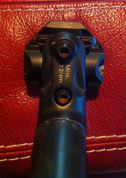Tige de selle carbone 31.6mm en Tbé - 5