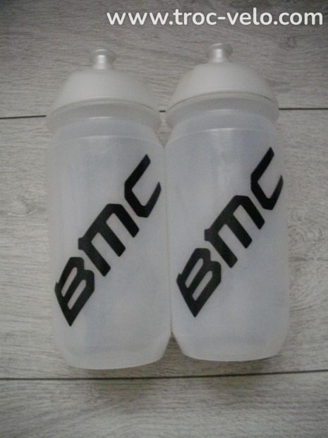 Lot de 2 bidon équipe cycliste BMC 2023 cyclisme vélo route course hydratation gourde vtt sport - 1