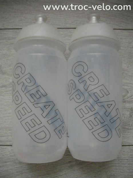 Lot de 2 bidon équipe cycliste BMC 2023 cyclisme vélo route course hydratation gourde vtt sport - 2