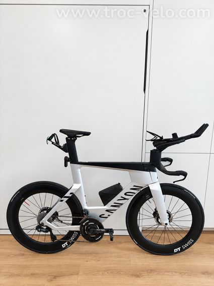 Canyon Speedmax CFR Disc Di2 – Taille L – Dark Chrome – 2023