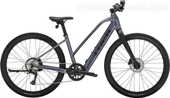 Velo De Fitness Electrique Trek Dual Sport 2 Stagger Lt Shimano Acera 8v 250 Wh 27 5 Bleu 2025 Velo D Exposition - 2
