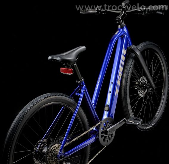 Velo De Fitness Electrique Trek Dual Sport 2 Stagger Lt Shimano Acera 8v 250 Wh 27 5 Bleu 2025 Velo D Exposition - 6