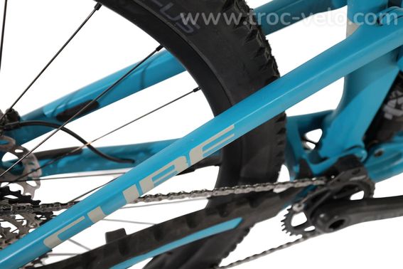 Produit Reconditionne Vtt Cube Stereo One55 C 62 Slx 2024 Bon Etat - 8