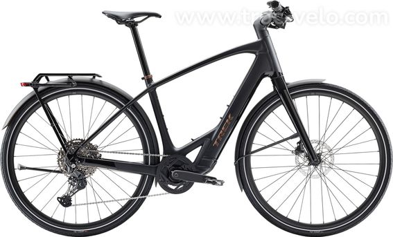 Velo De Ville Electrique Trek Fx 7 Shimano Cues 10v 360wh 700mm Noir 2025 Velo D Exposition