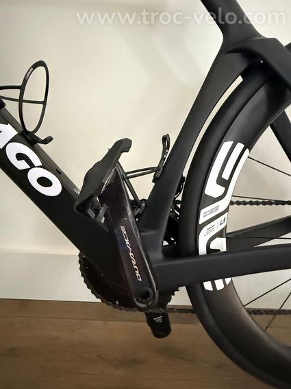Vélo route Colnago Y1Rs Disc Shimano Dura-Ace Di2 12v Enve WS SES 4.5 DARK - 9