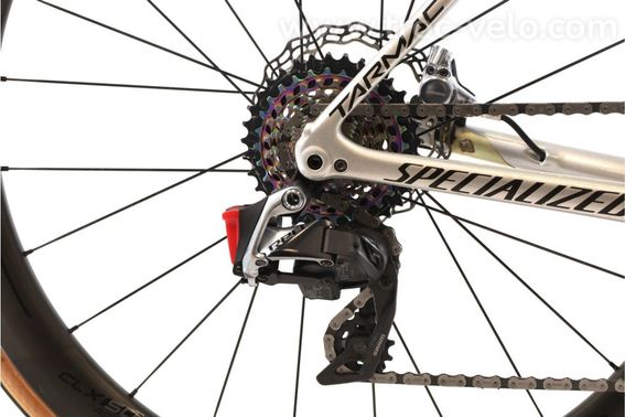 Produit Reconditionne Specialized S Works Tarmac Sl6 Axs 12v Blanc Velo De Route Tres Bon Etat - 3