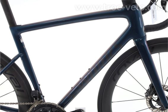Produit Reconditionne Specialized Tarmac Sl8 S Works Di2 12v Bleu Velo De Route Tres Bon Etat - 2