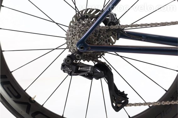 Produit Reconditionne Specialized Tarmac Sl8 S Works Di2 12v Bleu Velo De Route Tres Bon Etat - 3