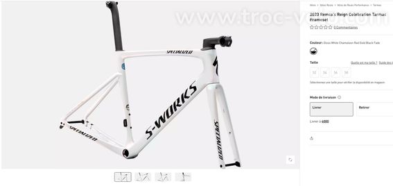 S-Works tarmac SL7 WC 2023 ltd « Remco’s Reign Celebration » - 11