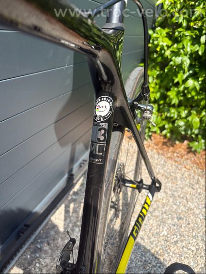 Vélo de route carbone Giant TCR Advanced - Taille ML - Roues Mavic Cosmic SLE - 7