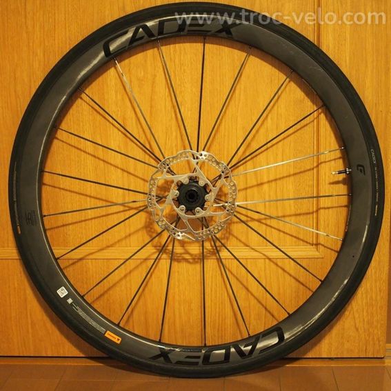 Paire Roue en carbone CADEX 36 Disc Tubelesse - 4