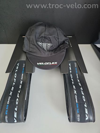 Paire de pneus VELOFLEX Corsa evo tlr