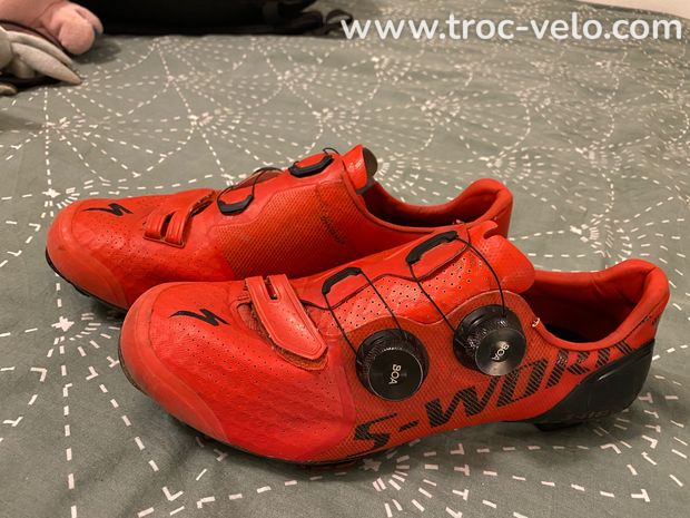 Chaussures vtt Sworks recon rouges - 3