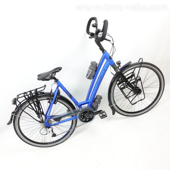 Reconditionné - Vélo de Randonnée - Gazelle Chamonix Trekking T27 bleu - Très bon - 2