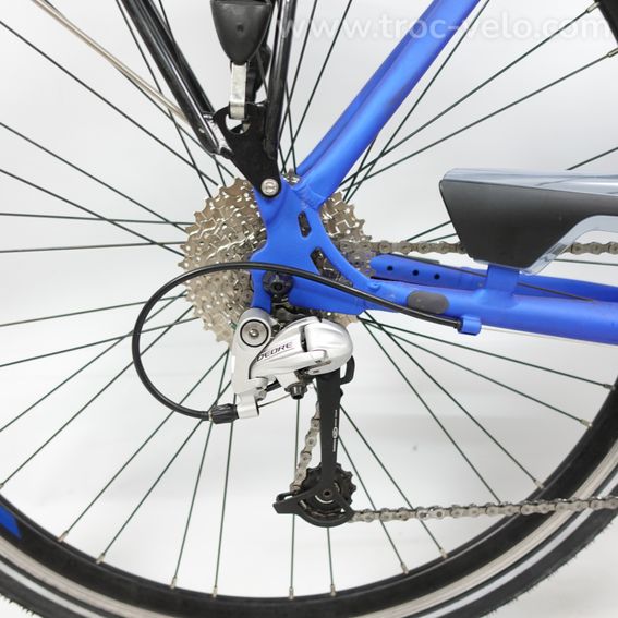 Reconditionné - Vélo de Randonnée - Gazelle Chamonix Trekking T27 bleu - Très bon - 4