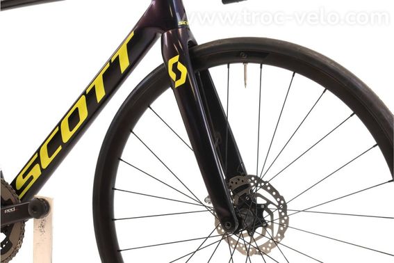 Produit Reconditionne Scott Addict Rc Pro Axs 11v Noir Velo De Route Tres Bon Etat - 5