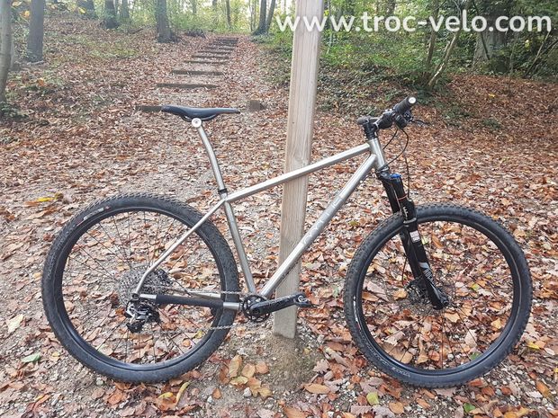 Kit cadre VTT 29" en titane marque MAWIS - 3