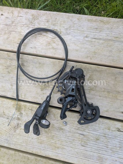Dérailleur+ manette slx 12v