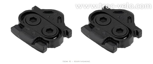 Paire de Cales HT COMPONENTS X1 pour pédales HT X1/X2/T1 - 1