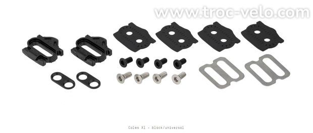 Paire de Cales HT COMPONENTS X1 pour pédales HT X1/X2/T1 - 4