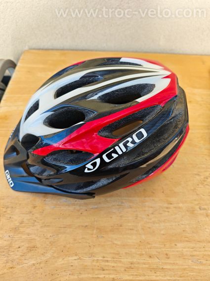 Casque vélo Giro rouge / blanc taille L (59-63 cm) - 3