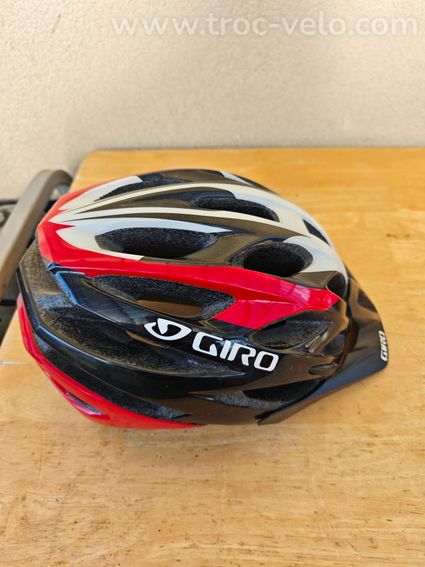 Casque vélo Giro rouge / blanc taille L (59-63 cm) - 4