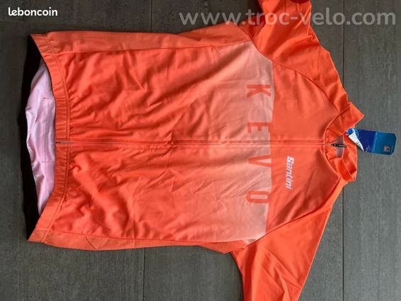 Maillot vélo Santini homme T3XL neuf