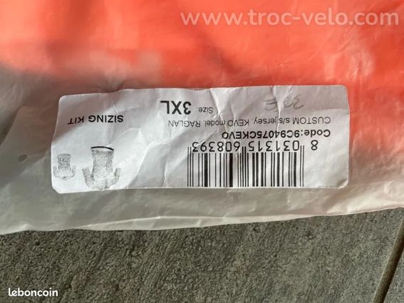 Maillot vélo Santini homme T3XL neuf - 3