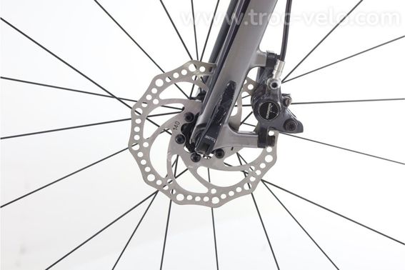 Produit Reconditionne Giant Defy Advanced Pro 1 Di2 11v Gris Velo De Route Tres Bon Etat - 7