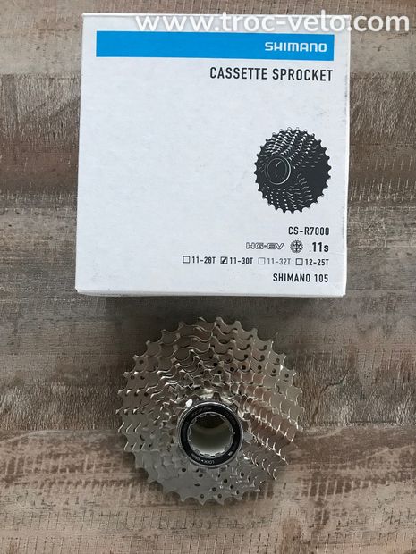 Cassette Shimano 105 11 vitesses 11-30 - 1