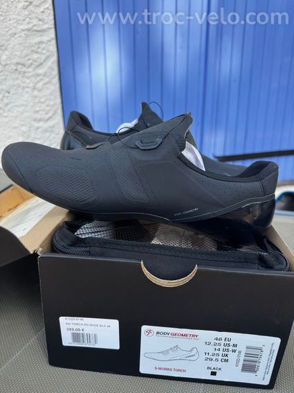 Specialized S-Works Torch, noir, neuves, taille 46EU - 2