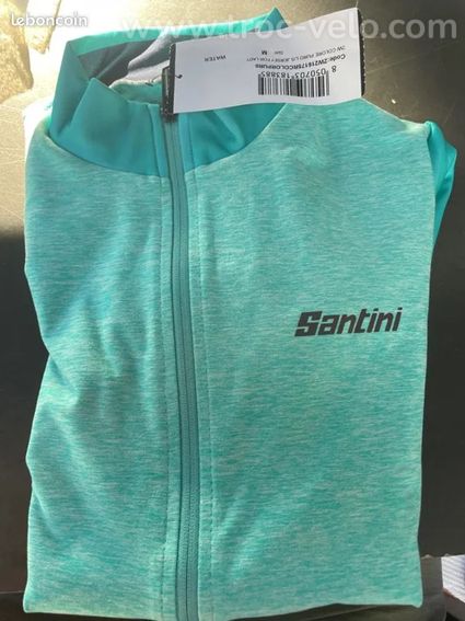 Veste vélo Santini Color Puro femme TM neuve