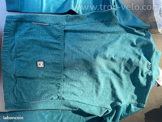 Veste vélo Santini Color Puro femme TM neuve - 2
