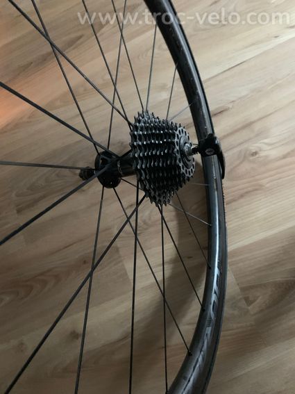 Paire de roues Simano Dura-Ace carbone boyau - 4