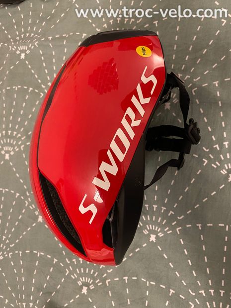 Casque de vélo Sworks rouge  - 2